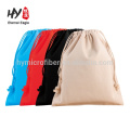 Wholesale small cotton canvas drawstring bag